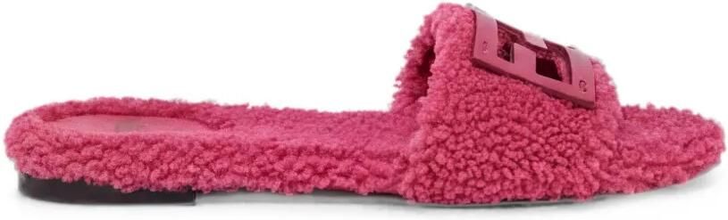 FENDI Lammy muiltjes Roze