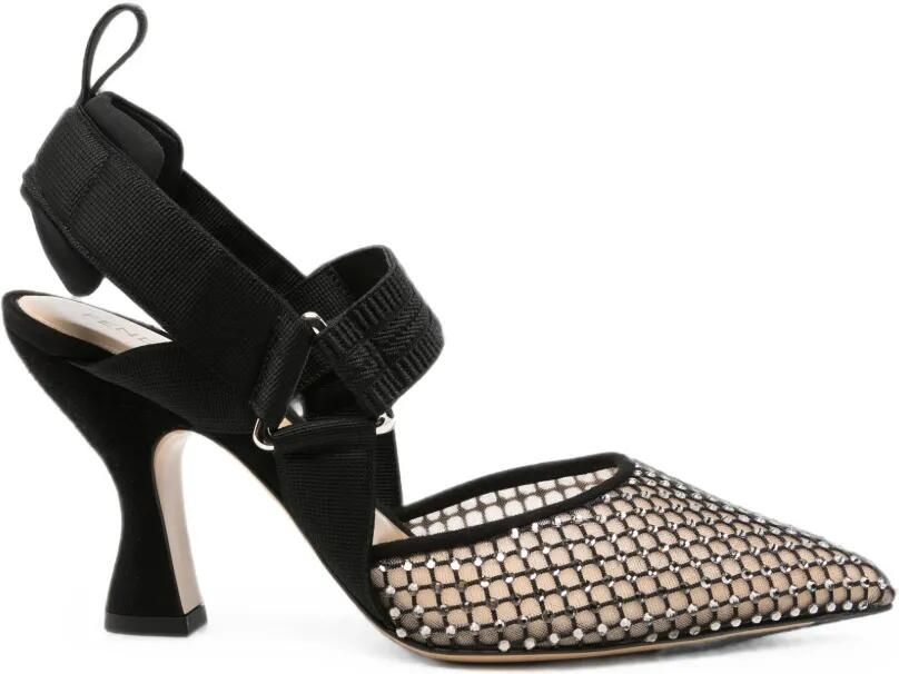 FENDI Leren pumps Zwart