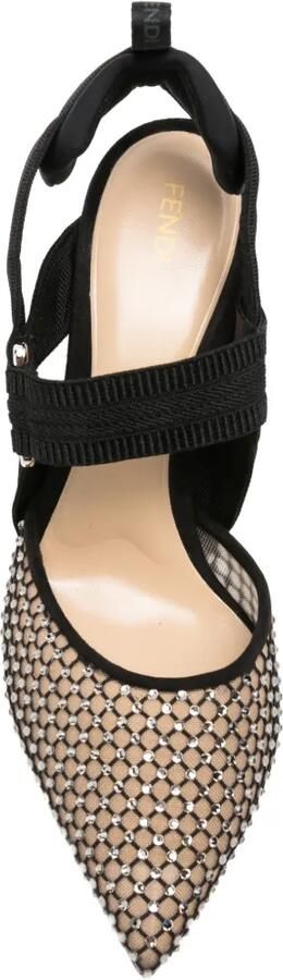 FENDI Leren pumps Zwart - Foto 4