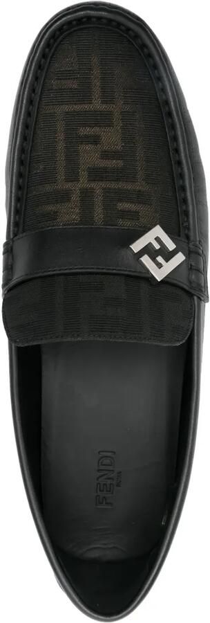 FENDI Loafers met FF-logo Zwart - Foto 5