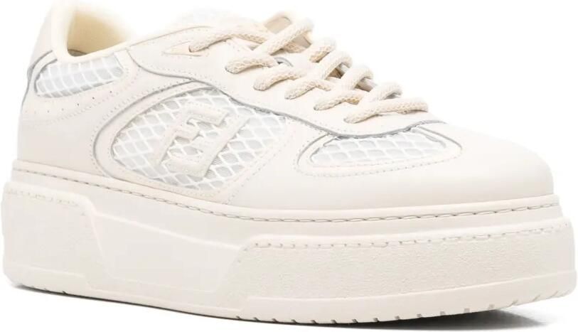 FENDI Match sneakers Beige - Foto 4