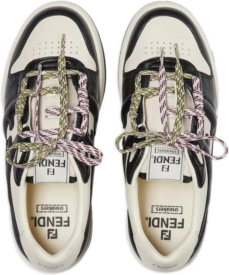 FENDI Match sneakers met logodetail Zwart