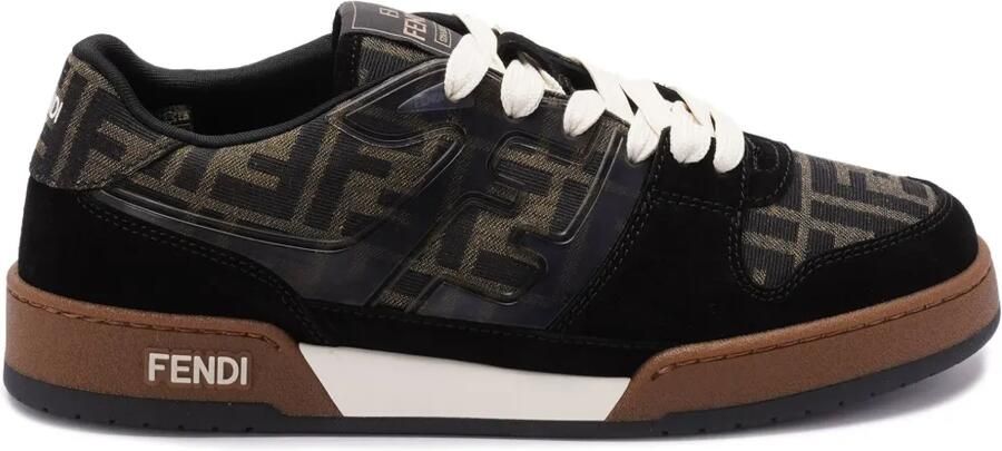 FENDI Match sneakers Zwart