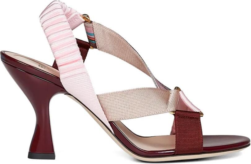 FENDI Sandalen met elastische band Roze