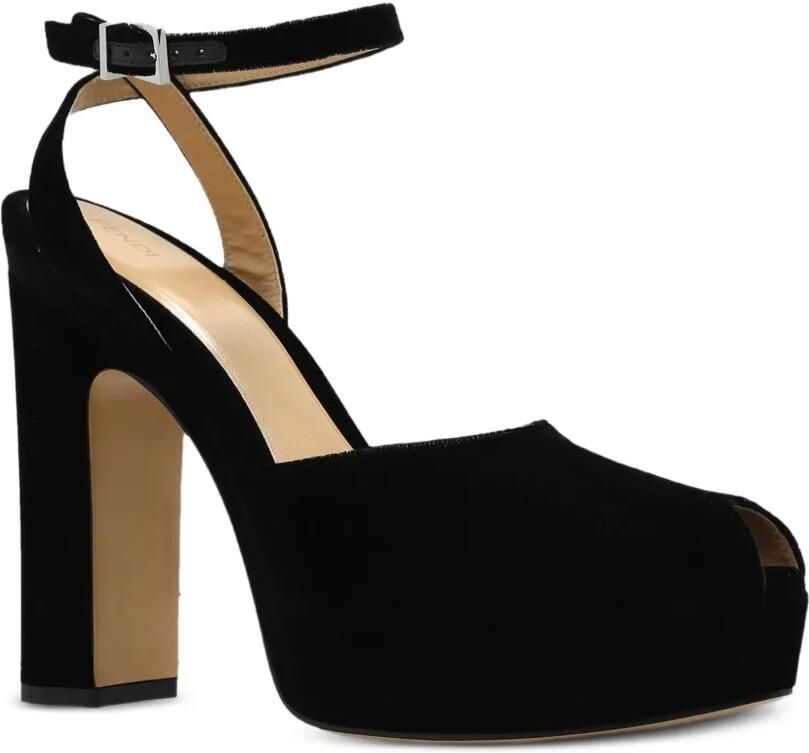 FENDI Sandalen met plateauzool Zwart - Foto 4