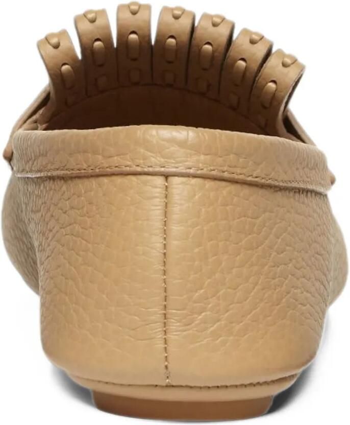 FENDI Selleria fringed leather loafers Beige - Foto 2