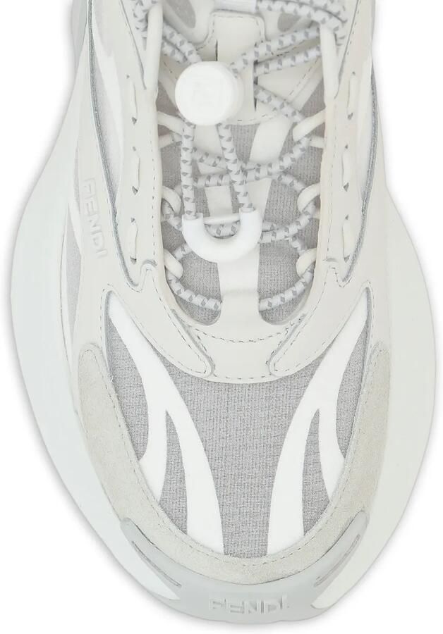 FENDI Sneakers met logo Wit - Foto 3
