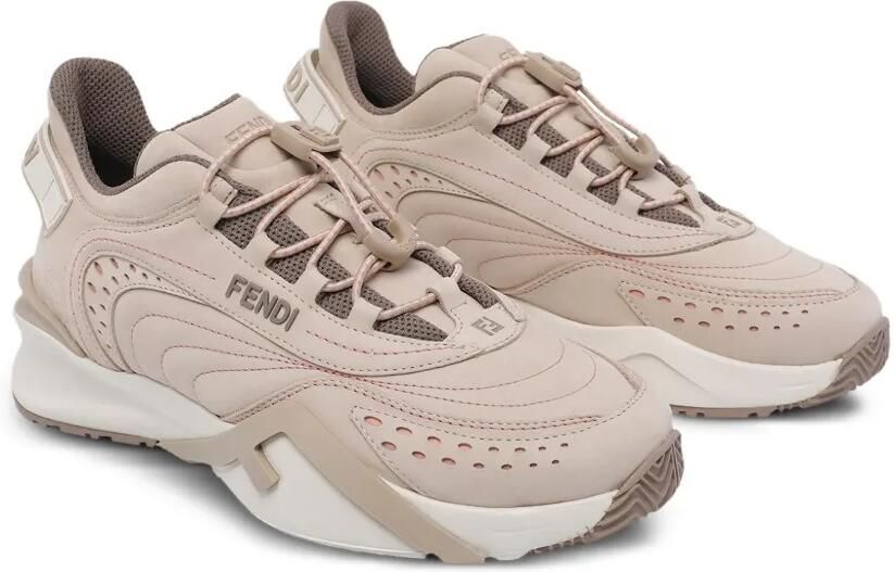 FENDI Suède sneakers Beige - Foto 3