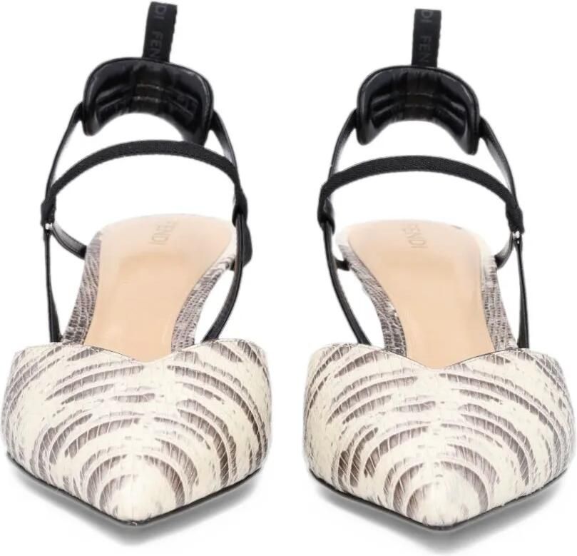 FENDI Very Colibrì pumps Beige - Foto 2