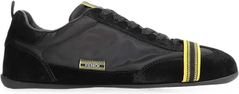 FENDI Wrap sneakers met vlakken en logo-patch Zwart