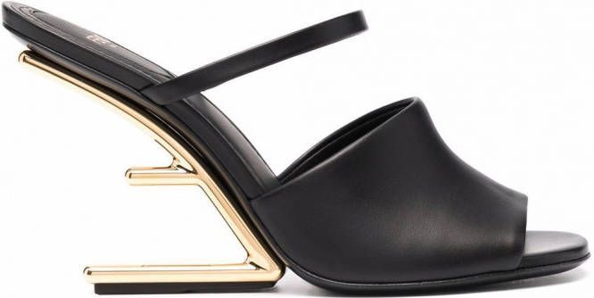 Fendi First muiltjes Zwart - Schoenen.nl