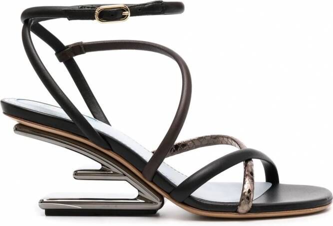 FENDI First sandalen met bandjes Zwart