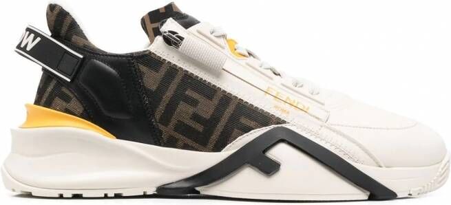 FENDI Flow low-top sneakers Beige