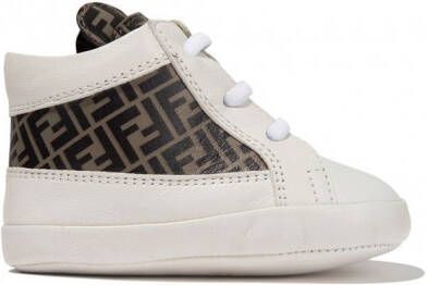 Fendi Kids High-top sneakers Wit