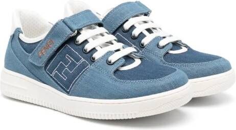 Fendi Kids Low-top sneakers Blauw
