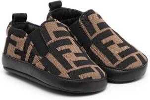 Fendi Kids Slip-on sneakers Bruin