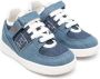 Fendi Kids Sneakers met geborduurd logo Blauw - Thumbnail 1