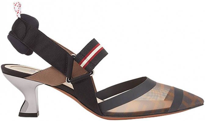 FENDI slingback pumps Zwart