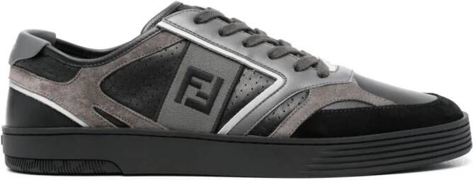 FENDI Sneakers met borduurwerk Zwart