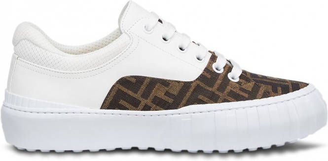 Fendi Sneakers met vlakken Wit - Schoenen.nl