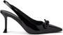 Ferragamo Slingback pumps met strikdetail Zwart - Thumbnail 1