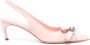 Ferragamo Brilda 55 mm lakleren pumps Roze - Thumbnail 1