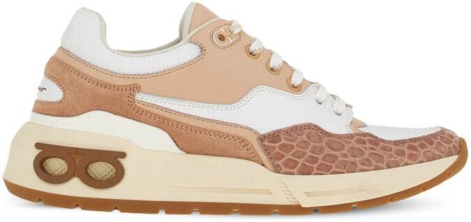 Ferragamo Cosma low-top sneakers Beige