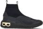 Ferragamo Cosma soksneakers Zwart - Thumbnail 1