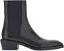 Ferragamo Enkellaarzen met puntige neus Zwart - Thumbnail 1
