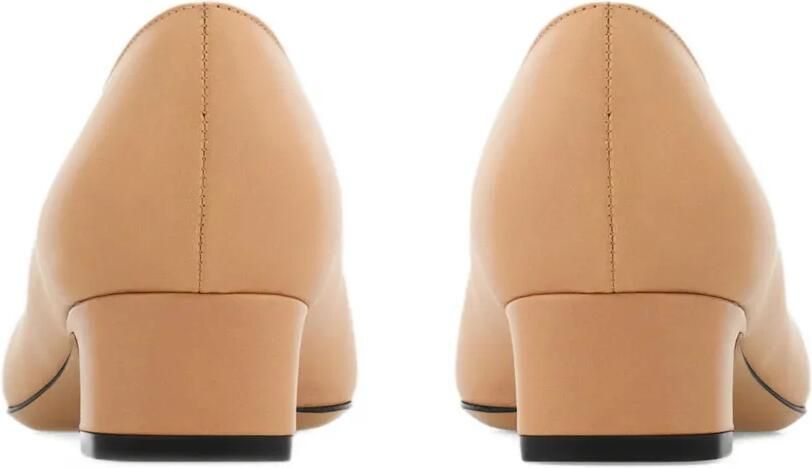 Ferragamo 30 mm Iconic pumps met strik Beige - Foto 4