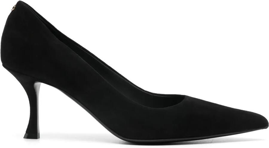 Ferragamo 55 mm suède pumps Zwart