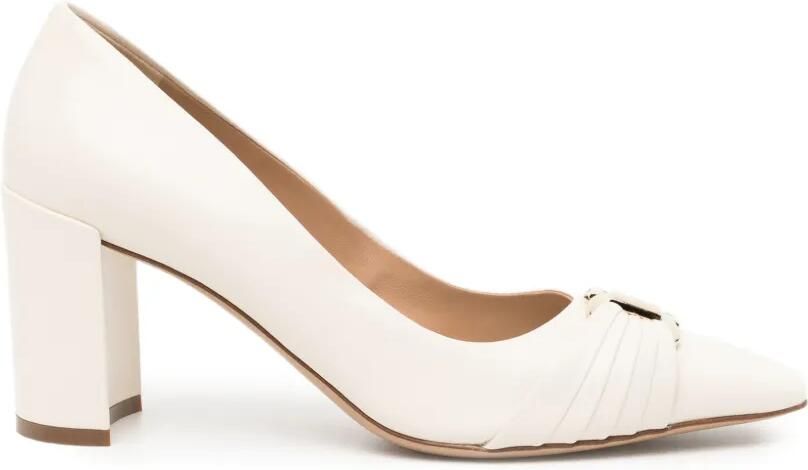 Ferragamo 80 mm Gancio pumps Beige