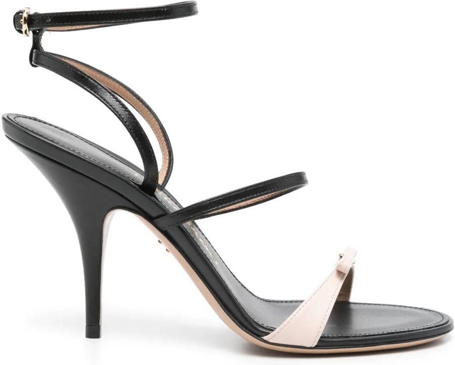 Ferragamo 95 mm Ariel sandalen Zwart