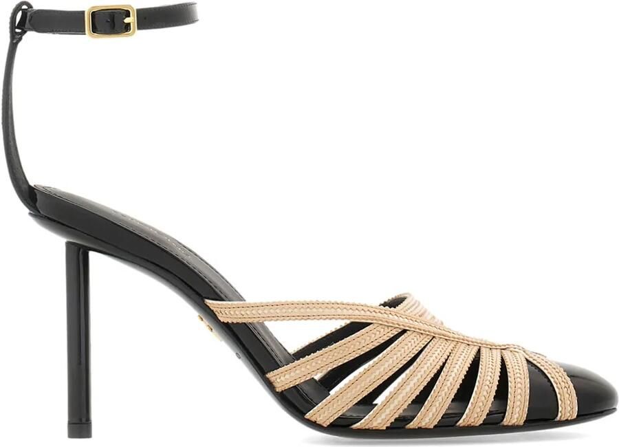 Ferragamo 95mm pumps met bandjes Veelkleurig