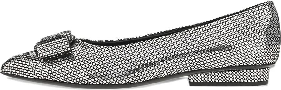 Ferragamo Ballerina's met strikdetail Zwart