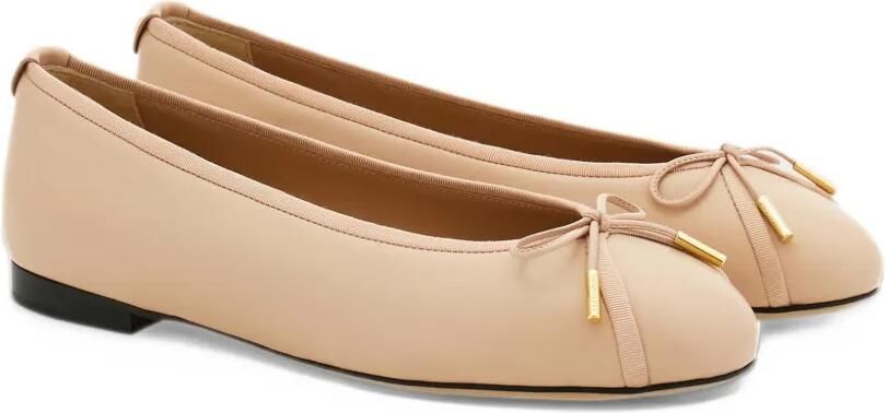 Ferragamo ballet flat with bow detail Beige - Foto 2