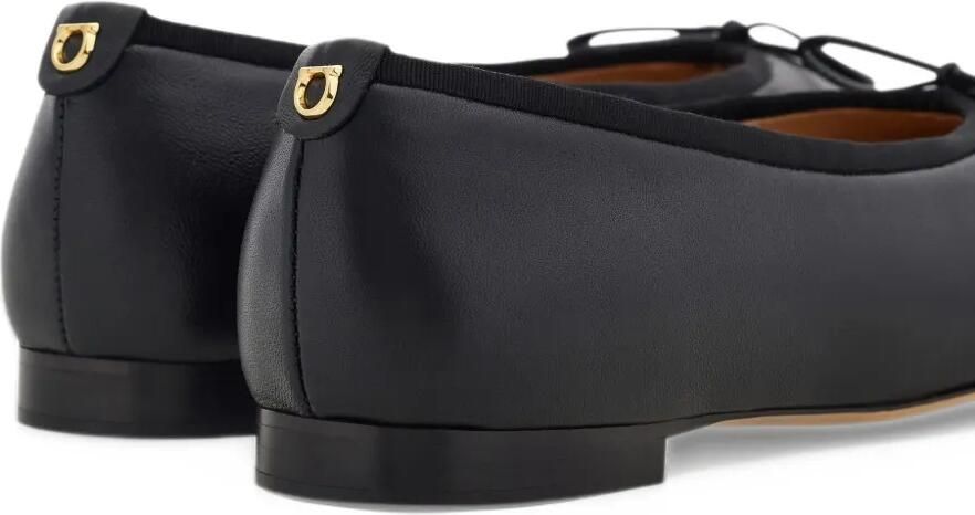 Ferragamo ballet flat with bow detail Zwart - Foto 3