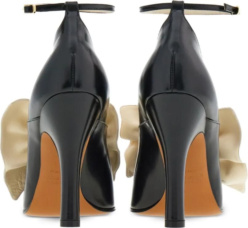 Ferragamo Bella 1928 leren pumps Zwart - Foto 4