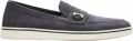 Ferragamo boat shoes loafers with Gancini-ornament Blauw - Blauw