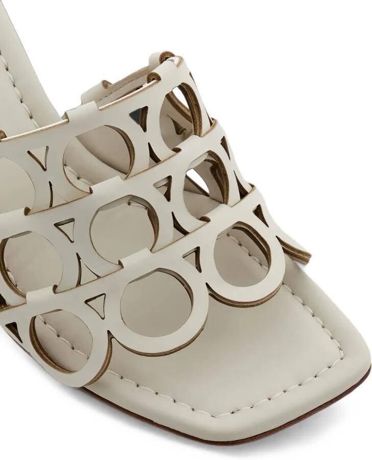 Ferragamo Sandalen met uitgesneden detail Beige - Foto 3