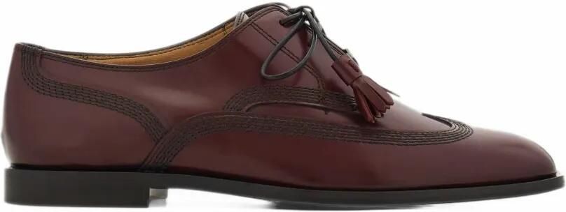 Ferragamo Derby veterschoenen Rood