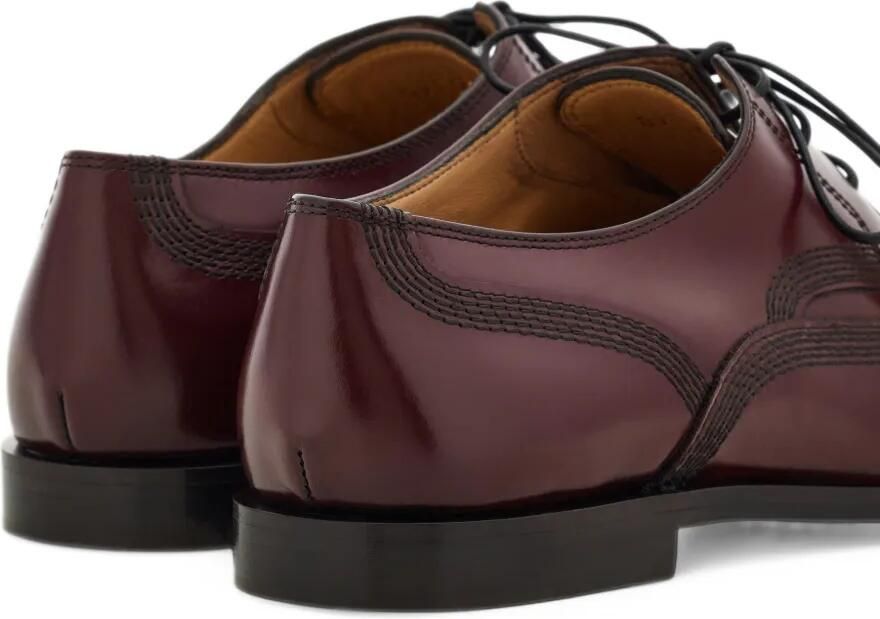 Ferragamo Derby veterschoenen Rood - Foto 4