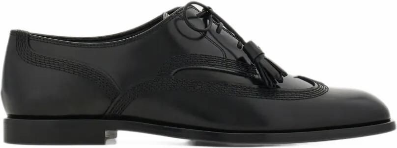 Ferragamo Derby veterschoenen Zwart
