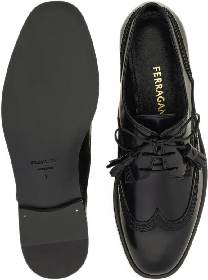 Ferragamo Derby veterschoenen Zwart - Foto 3