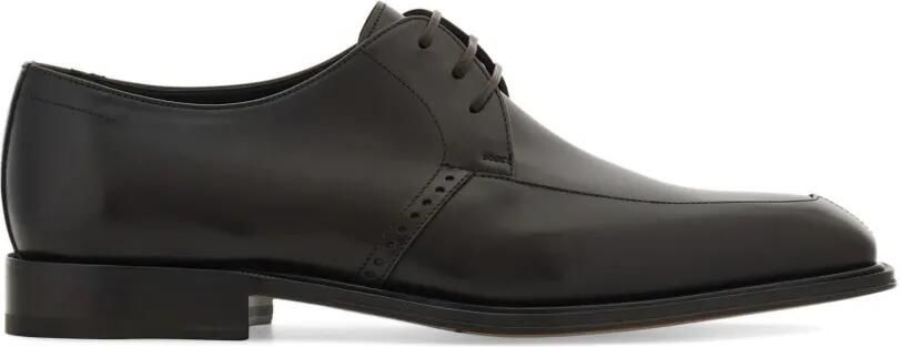 Ferragamo Derby schoenen Bruin