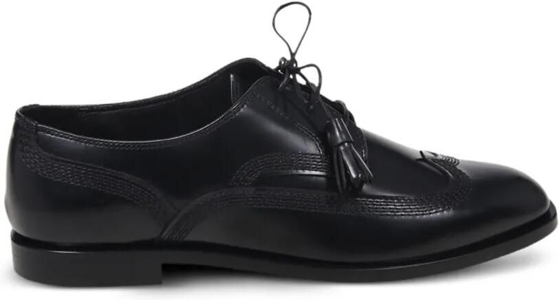 Ferragamo Derby schoenen met kwastje Zwart