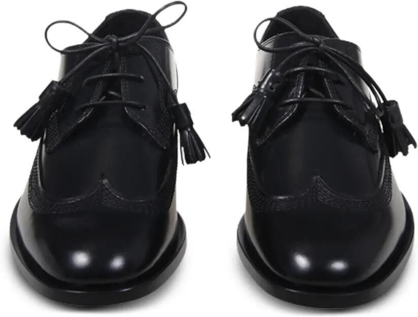 Ferragamo Derby schoenen met kwastje Zwart - Foto 2
