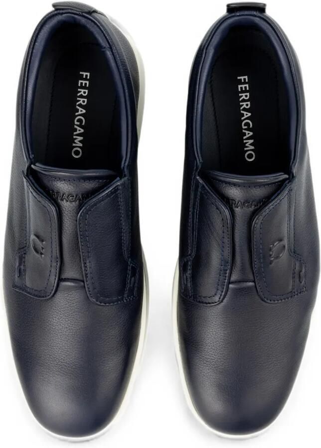Ferragamo Derby slip-on schoenen Blauw - Foto 4