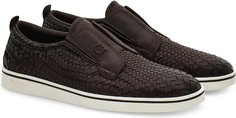 Ferragamo Derby slip-on schoenen Bruin - Foto 5