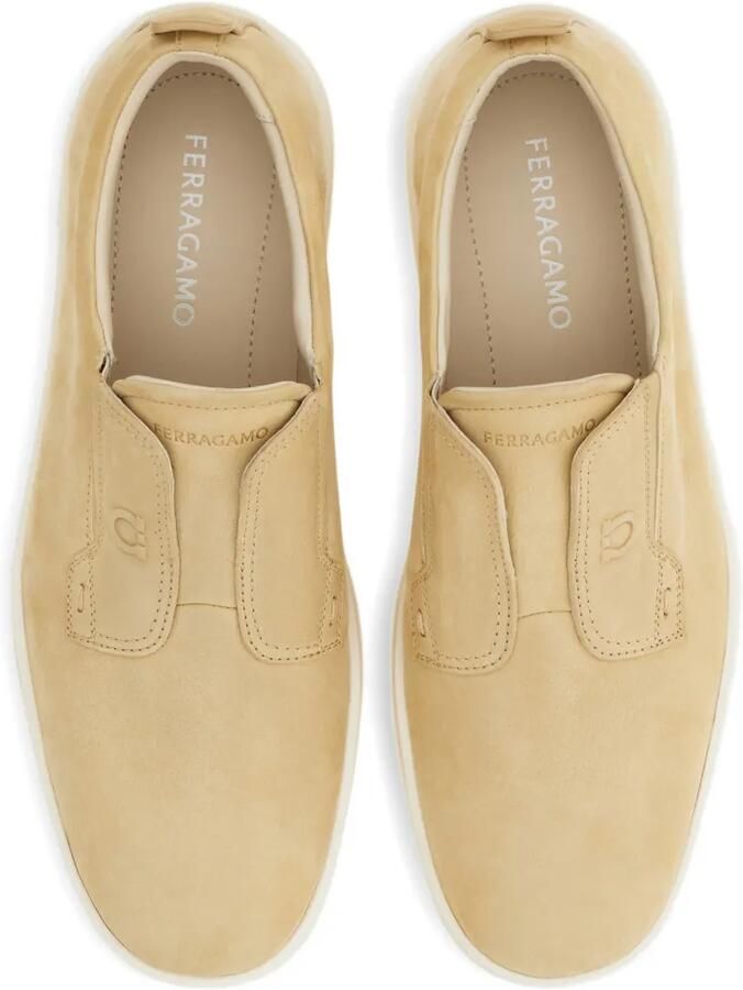 Ferragamo Derby slip-on sneakers Beige - Foto 3